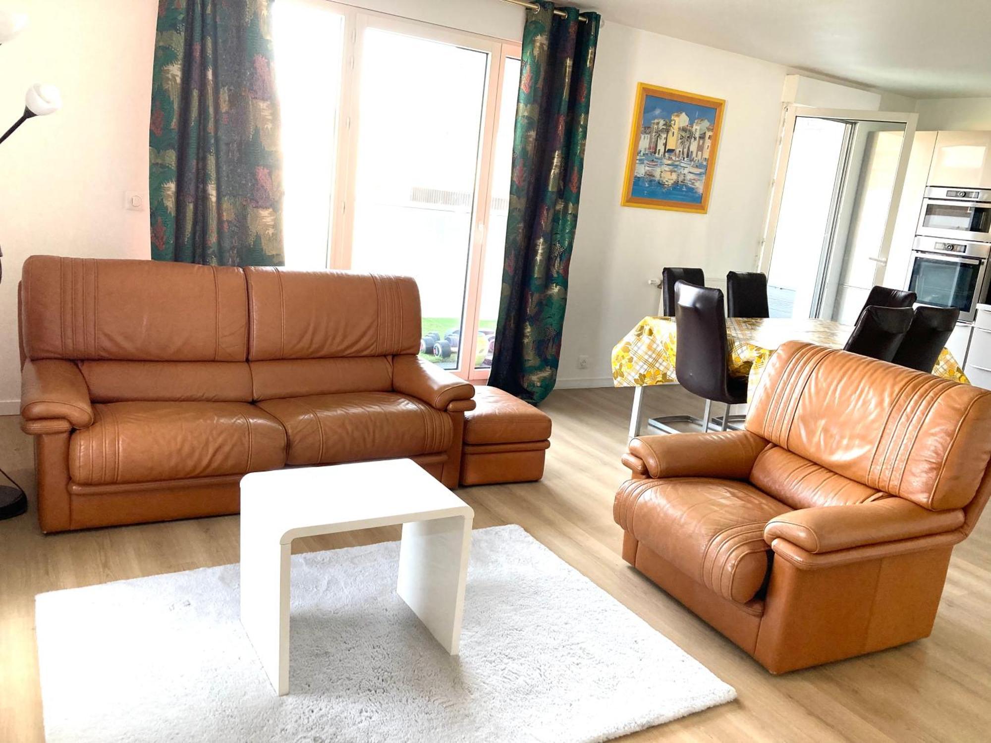 Appartement 87 M2 - 3 Chambres - 6 Personnes - Proche Paris - Parking Gratuit Asnières Exteriör bild