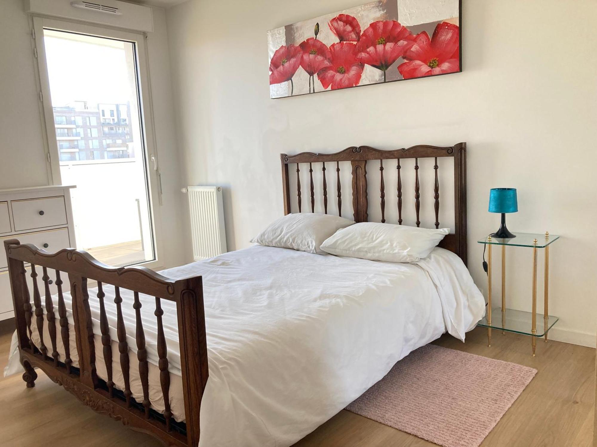 Appartement 87 M2 - 3 Chambres - 6 Personnes - Proche Paris - Parking Gratuit Asnières Exteriör bild